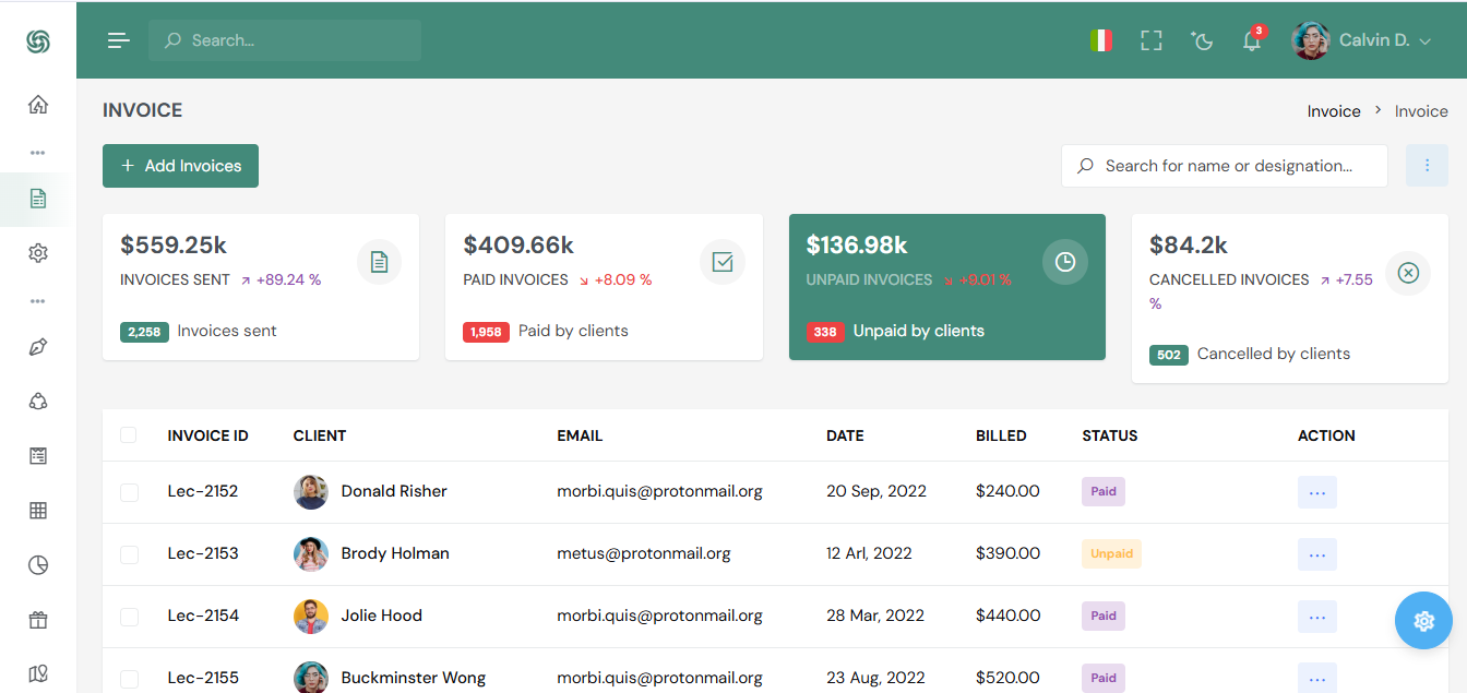 Invoice Template Preview